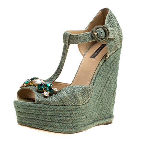 dolce gabbana wedges|dolce and gabbana sandal sale.